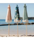 Basil Bangs | Premium Beach Umbrella | Sage Basil Bangs | Premium Beach Umbrella | Sage